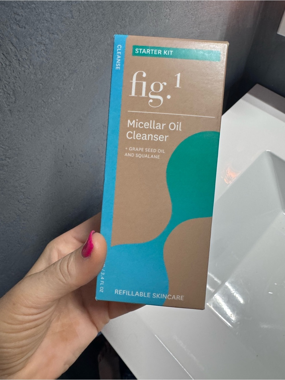 Micellar Oil Cleanser — Teal & Tan Starter Kit